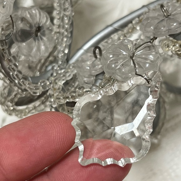 Hanging Chandelier Jewel Beaded Ceiling Pendant Light Shade - Picture 9 of 16